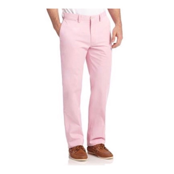 men's pink slim fit chinos